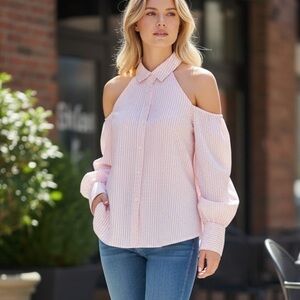 Petersyn shirt with cutout shoulders XS